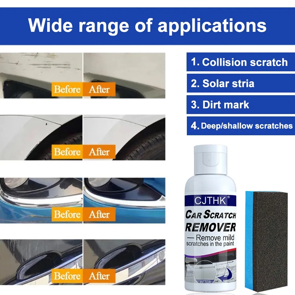 Car Scratch Remover Paint Care - Car Scratch Repair Polishing Wax Paste recension och pris