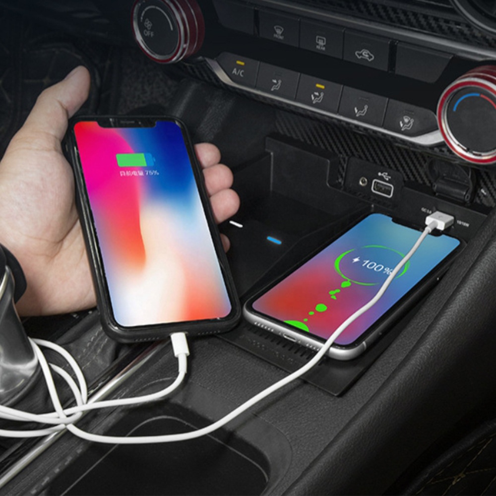 Car Phone Holder Mount Wireles - Wireless Car Charger Mount Fast Charging recension och pris