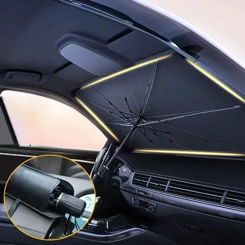 Car Foldable Front Windshield  - Car Sunshade Windshield Umbrella Foldable recension och pris