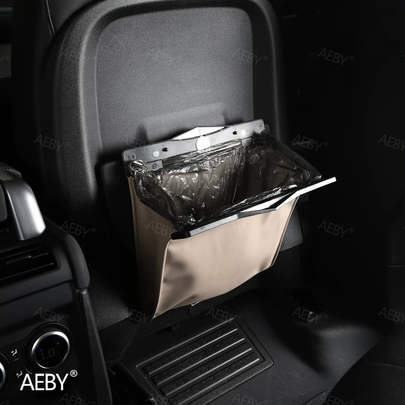 For New Land Rover Defender 90 - Waterproof Car Trash Can With Lid recension och pris
