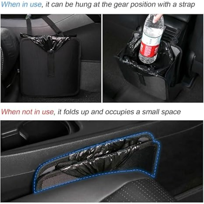 Multifuntional Waterproof Fold - Waterproof Car Trash Can With Lid recension och pris