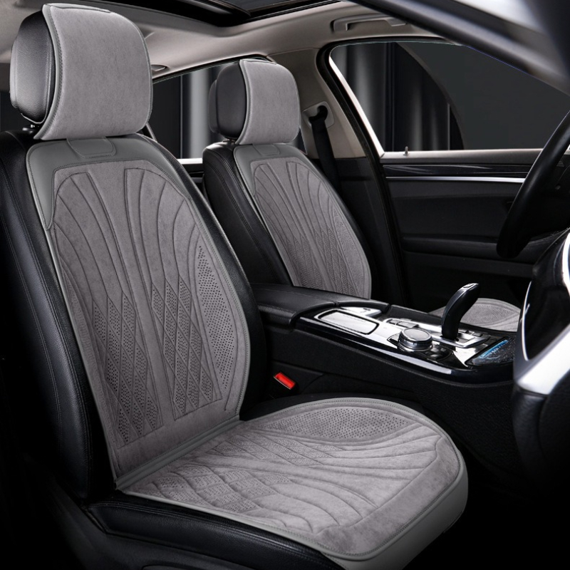 Luxury Suede Leather Car Seat  - Leather Car Seat Covers Full Set Universal recension och pris