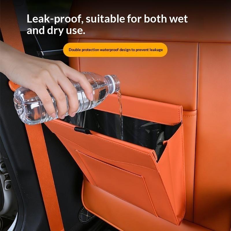 Car Trash Can Waterproof Magne - Waterproof Car Trash Can With Lid recension och pris