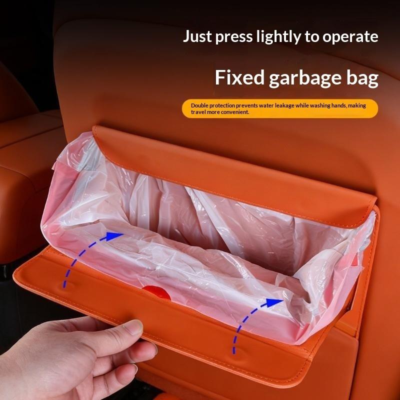 Car Trash Can Waterproof Magne - Waterproof Car Trash Can With Lid recension och pris
