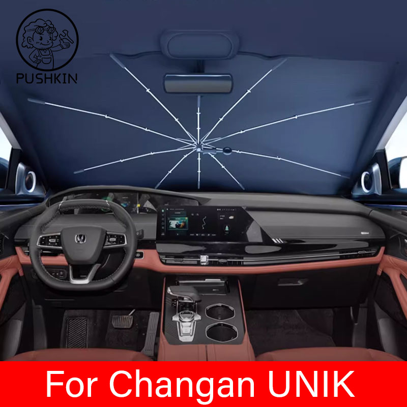 For Changan UNIK 2024 2025 202 - Car Sunshade Windshield Umbrella Foldable recension och pris