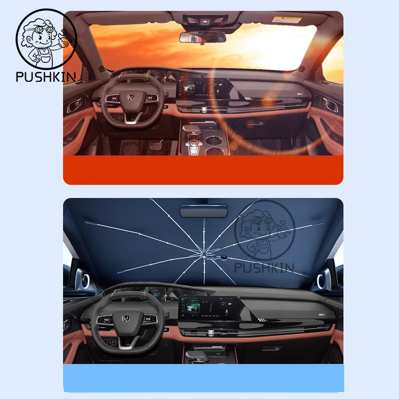 For Changan UNIK 2024 2025 202 - Car Sunshade Windshield Umbrella Foldable recension och pris