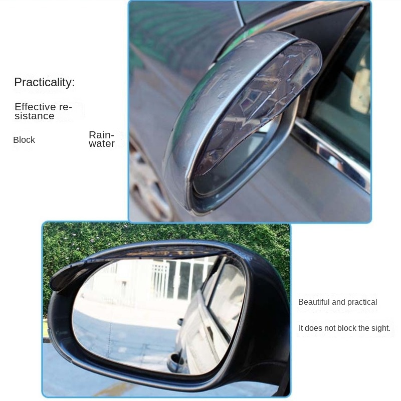 2pcs Car Rearview Mirror Rain  - Anti Glare Car Rearview Mirror Film recension och pris