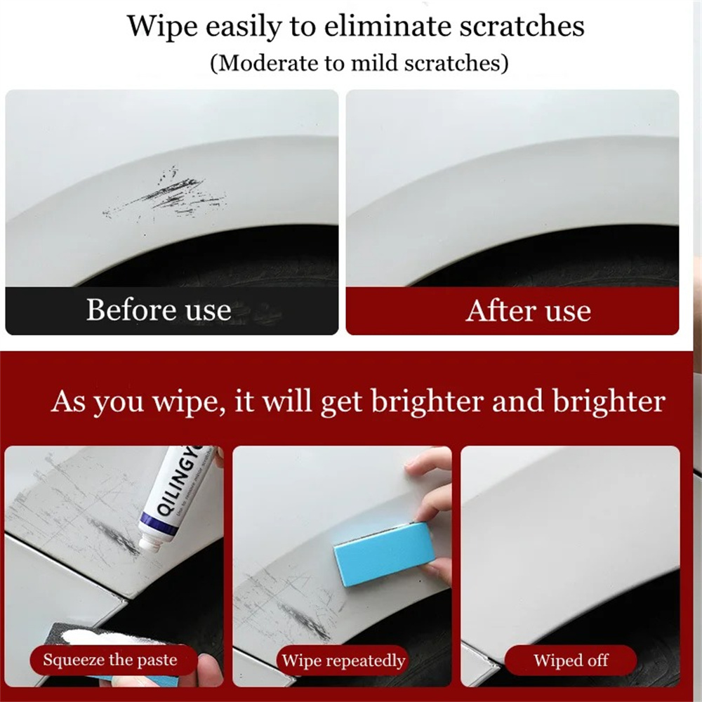 Car Scratch Repair Wax Kit Gri - Car Scratch Repair Polishing Wax Paste recension och pris
